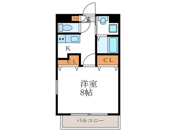 BRAINS Luck Westの物件間取画像